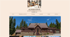 Desktop Screenshot of alderlodge.com